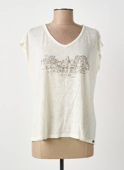 Top stretch sans manche beige MADO ET LES AUTRES femme