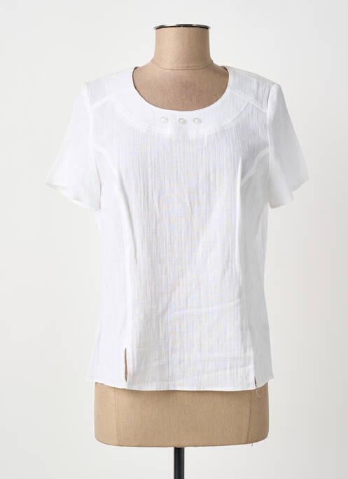 Top blanc GUY DUBOUIS femme