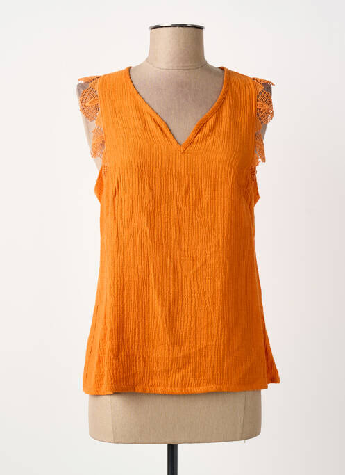 Top orange MADO ET LES AUTRES femme