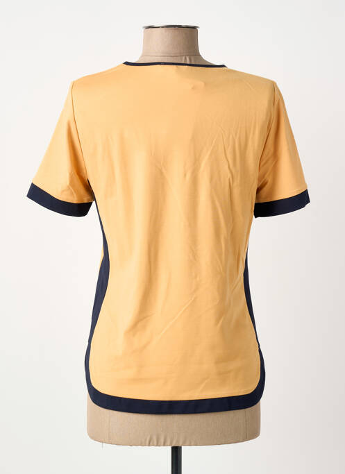 T-shirt stretch manches courtes orange MERI & ESCA femme