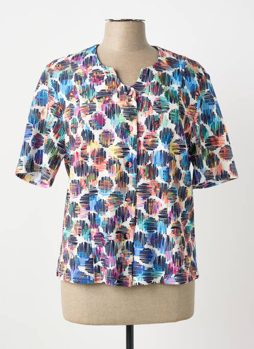 Veste casual bleu GUY DUBOUIS femme