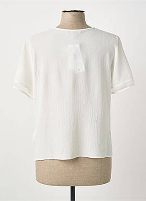 Top manches courtes manches courtes blanc GUY DUBOUIS femme