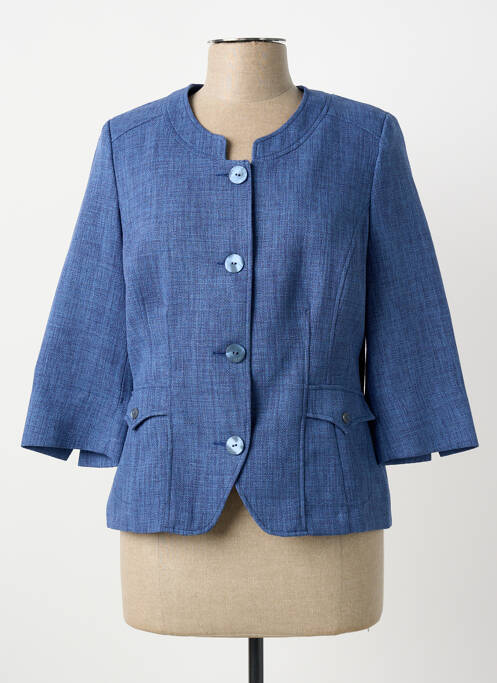 Veste casual bleu LISA CHESNAY femme