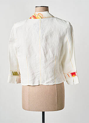 Blazer coupe cintrée beige GUY DUBOUIS femme