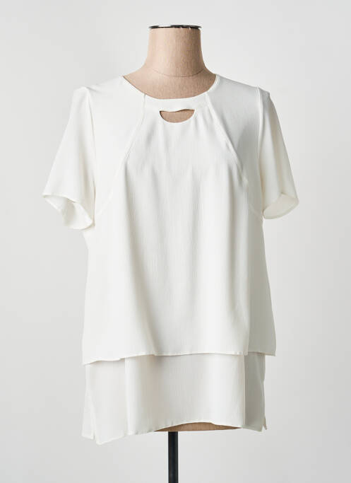 Top beige FRANCE RIVOIRE femme