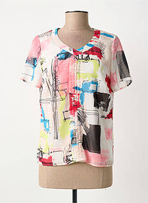 Top rose GUY DUBOUIS femme