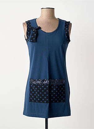 Tunique sans manche bleu MERI & ESCA femme