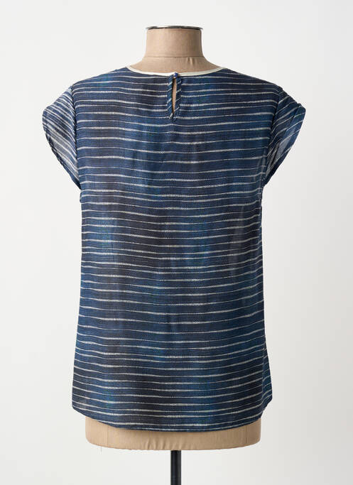 Top bleu FRANCE RIVOIRE femme
