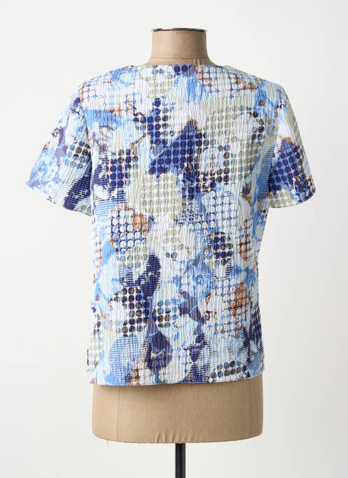 Top bleu FRANCE RIVOIRE femme