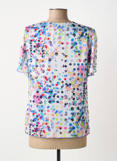 Top bleu GUY DUBOUIS femme