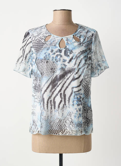 Top bleu GUY DUBOUIS femme