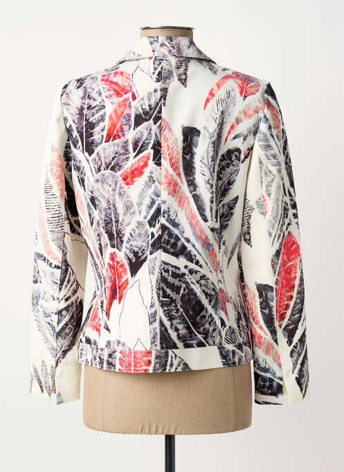 Veste casual blanc FRANCE RIVOIRE femme