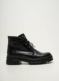 Bottines/boots tissage satiné talon de 4 à 6cm noir FLUCHOS femme