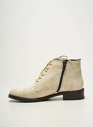 Bottines/boots talon bas talon plat jusqu'à 3cm beige DORKING femme