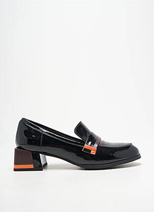 Mocassins carré talon de 4 à 6cm noir METAMORF'OSE femme