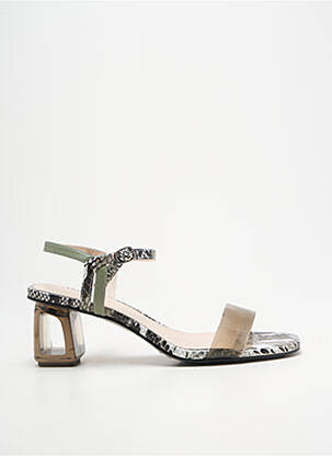 Sandales/Nu pieds vert METAMORF'OSE femme