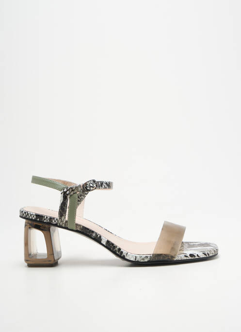 Sandales/Nu pieds vert METAMORF'OSE femme