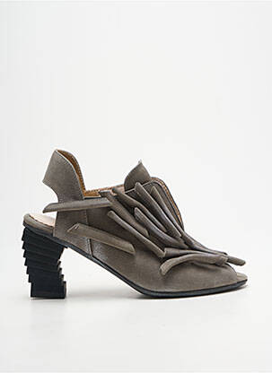 Bottines/boots talon bottier talon de 7 à 9cm gris PAPUCEI femme