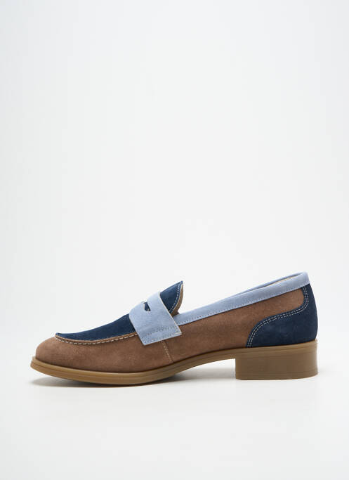 Mocassins bleu DORKING femme