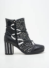 Bottines/boots matière lisse talon de 7 à 9cm noir MACIEJKA OBUWIE femme
