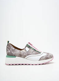 Baskets talon compensé talon de 4 à 6cm gris MACIEJKA OBUWIE femme