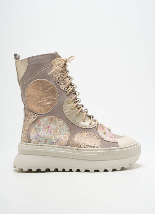 Bottines/Boots beige MACIEJKA OBUWIE femme