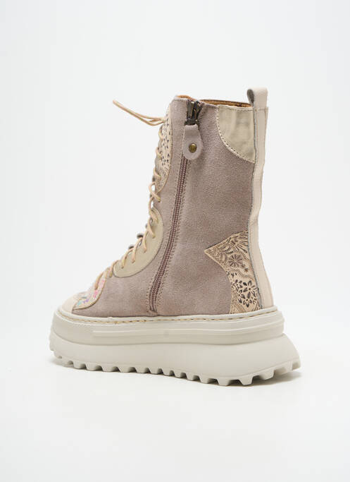 Bottines/Boots beige MACIEJKA OBUWIE femme