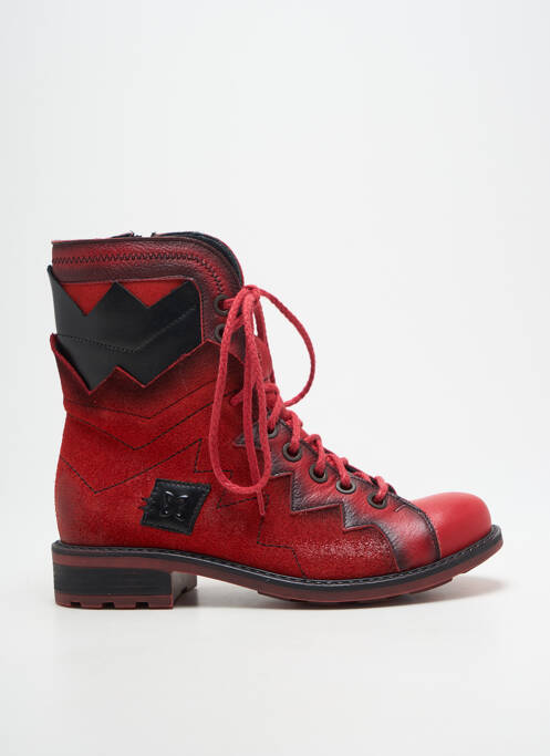 Bottines/Boots rouge MACIEJKA OBUWIE femme