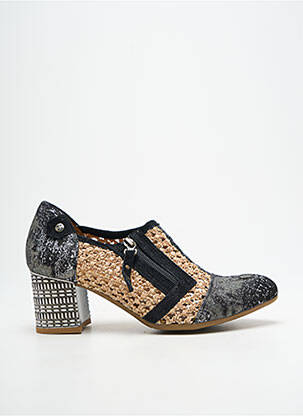 Derbies bout pointu talon de 4 à 6cm noir MACIEJKA OBUWIE femme