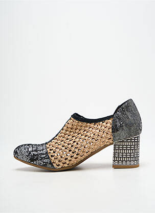Derbies bout pointu talon de 4 à 6cm noir MACIEJKA OBUWIE femme