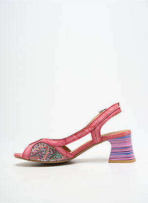 Sandales/nu pieds type de semelle amortissante talon de 4 à 6cm rose MACIEJKA OBUWIE femme