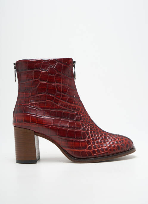 Bottines/Boots rouge METAMORF'OSE femme