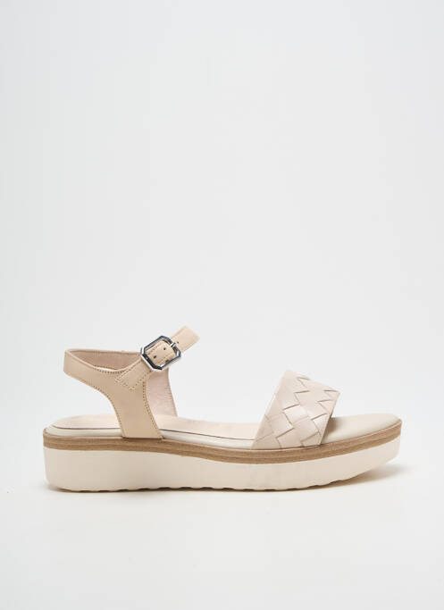 Sandales/Nu pieds beige TAMARIS femme