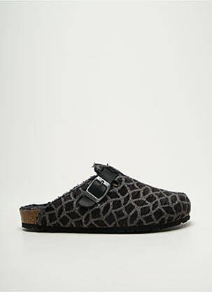 Mules/sabots voute plantaire talon plat jusqu'à 3cm noir EMMA femme
