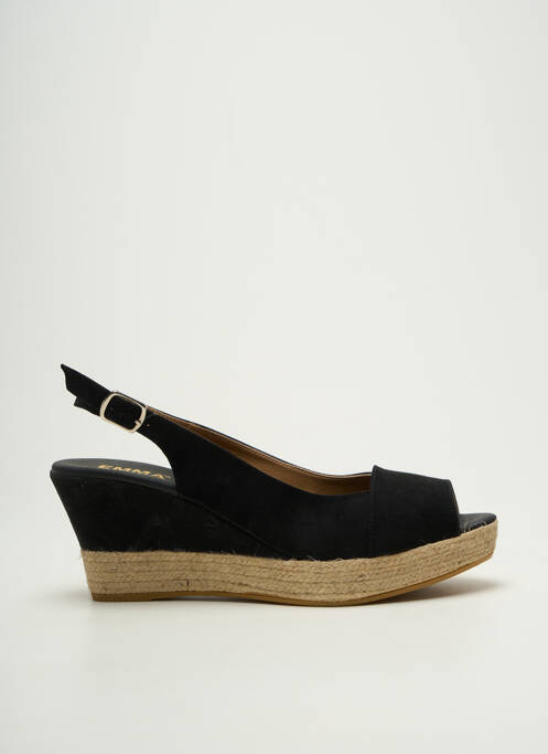 Espadrilles noir EMMA femme