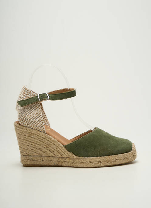 Espadrilles vert EMMA femme