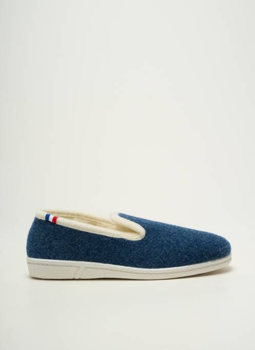 Chaussons/Pantoufles bleu QUATUOR femme