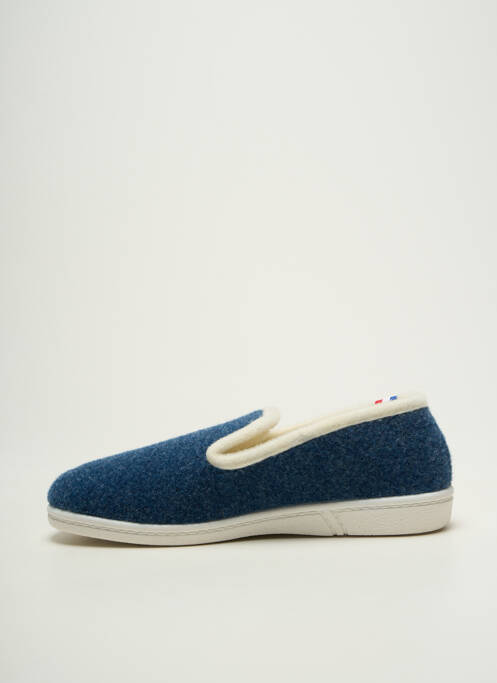 Chaussons/Pantoufles bleu QUATUOR femme