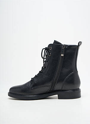 Bottines/boots fourrée talon plat jusqu'à 3cm noir TAMARIS femme
