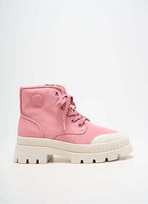 Bottines/boots talon bas talon de 4 à 6cm rose TAMARIS femme