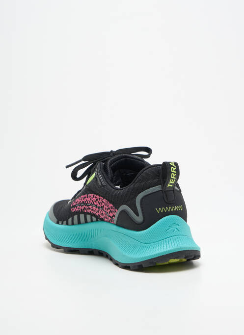 Baskets bout rond talon de 4 à 6cm noir ATOM femme