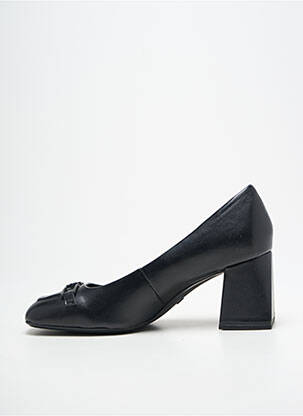 Escarpins bout carré talon de 7 à 9cm noir TAMARIS femme