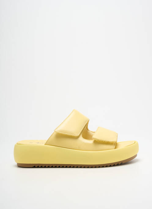 Mules/Sabots jaune TAMARIS femme