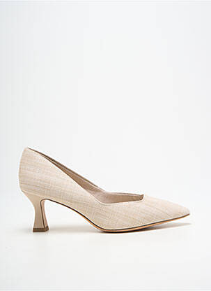 Escarpins type de semelle amortissante talon de 4 à 6cm beige TAMARIS femme