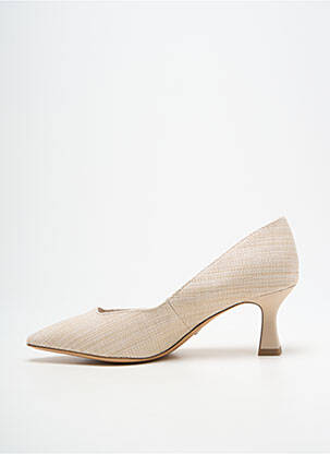 Escarpins type de semelle amortissante talon de 4 à 6cm beige TAMARIS femme