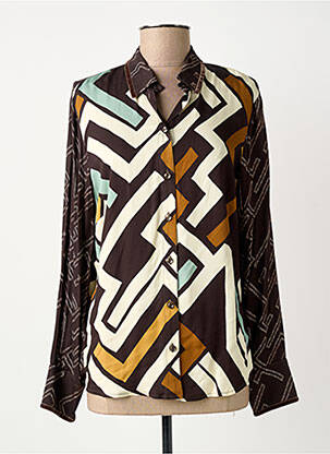 Chemisier marron MERI & ESCA femme