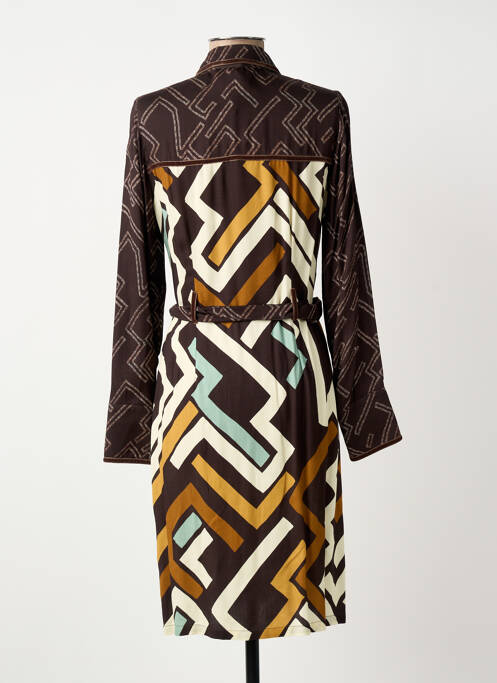 Robe mi-longue marron MERI & ESCA femme