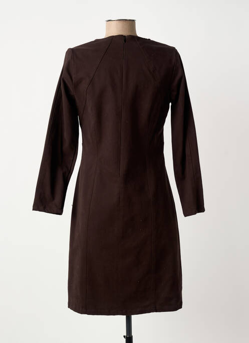 Robe mi-longue marron MERI & ESCA femme