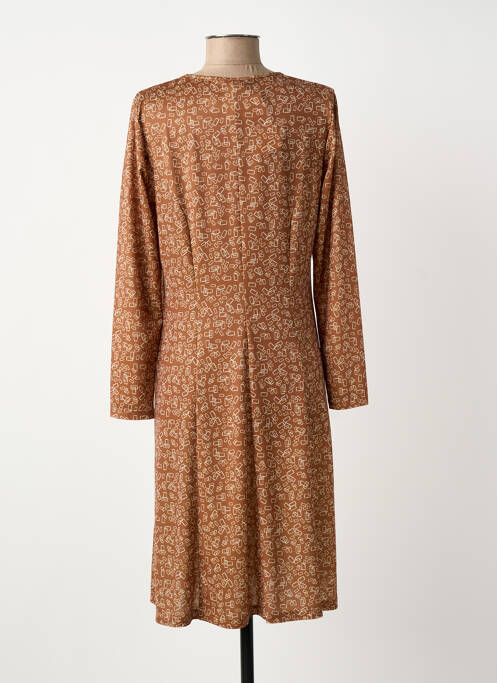 Robe mi-longue marron MERI & ESCA femme