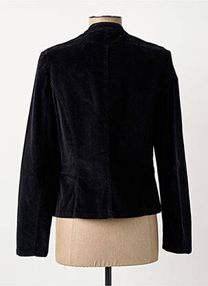 Veste casual col rond noir GREGORY PAT femme